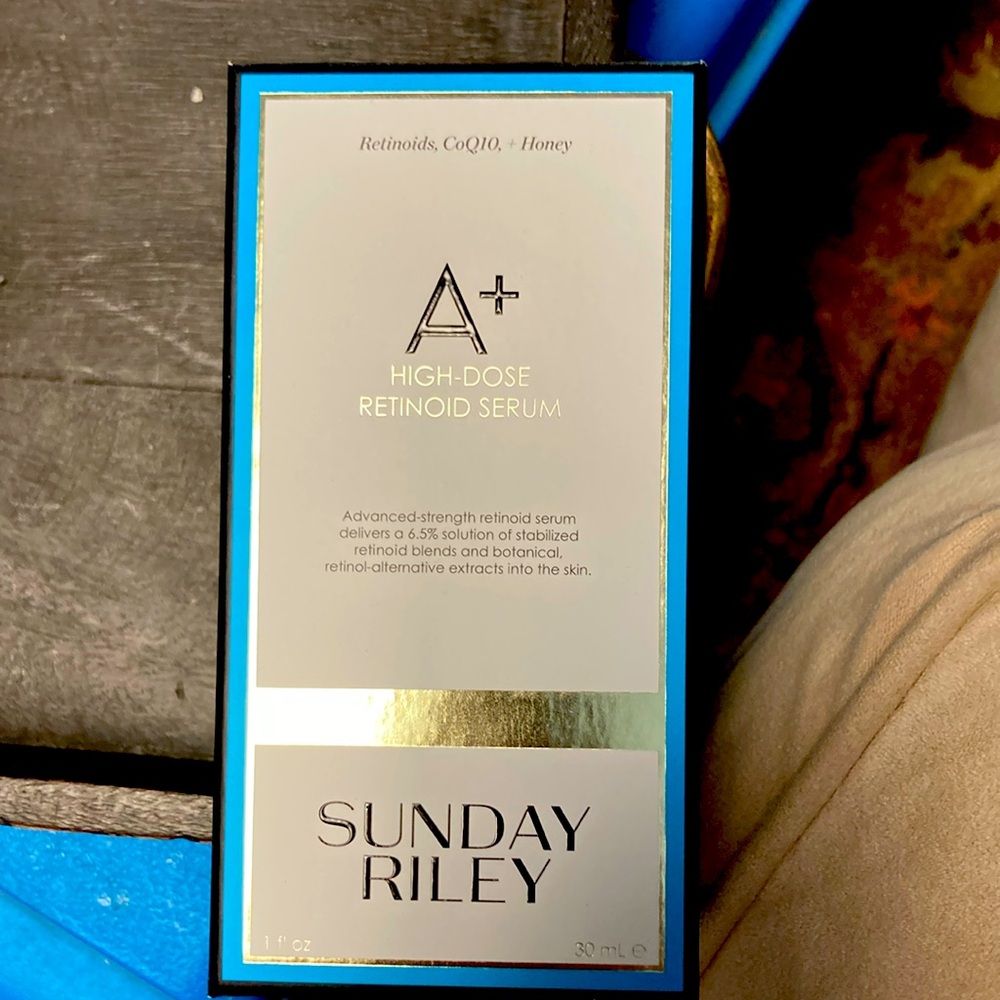 Brand new in box Sunday Riley A+ high dose retinoid serum.